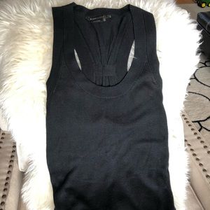 BCBG racerback sweater